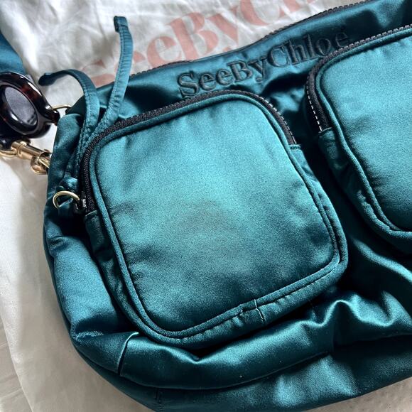 See By Chloe Satin Twilly Camera Bag - Picture 9 of 11
